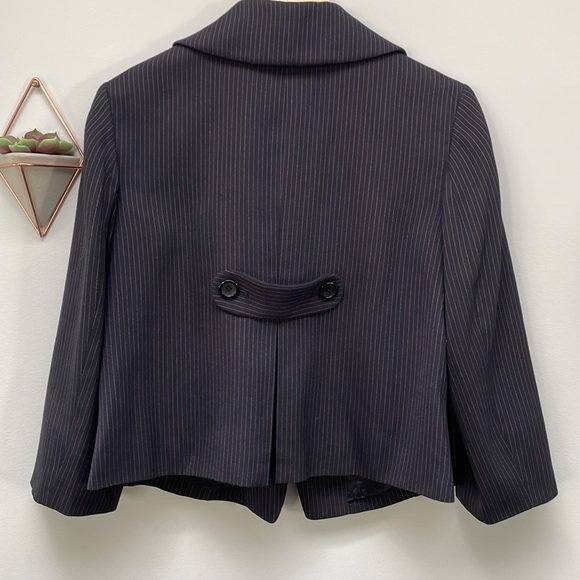 VINTAGE Style & Co Cropped Blazer size 8 - Picture 6 of 8